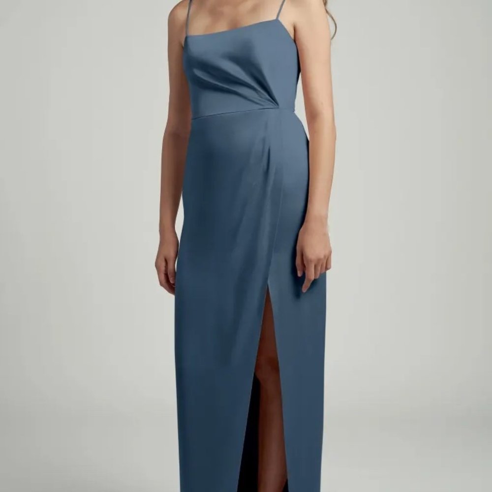 Jenny Yoo Lauren Dress in Evening Blue
